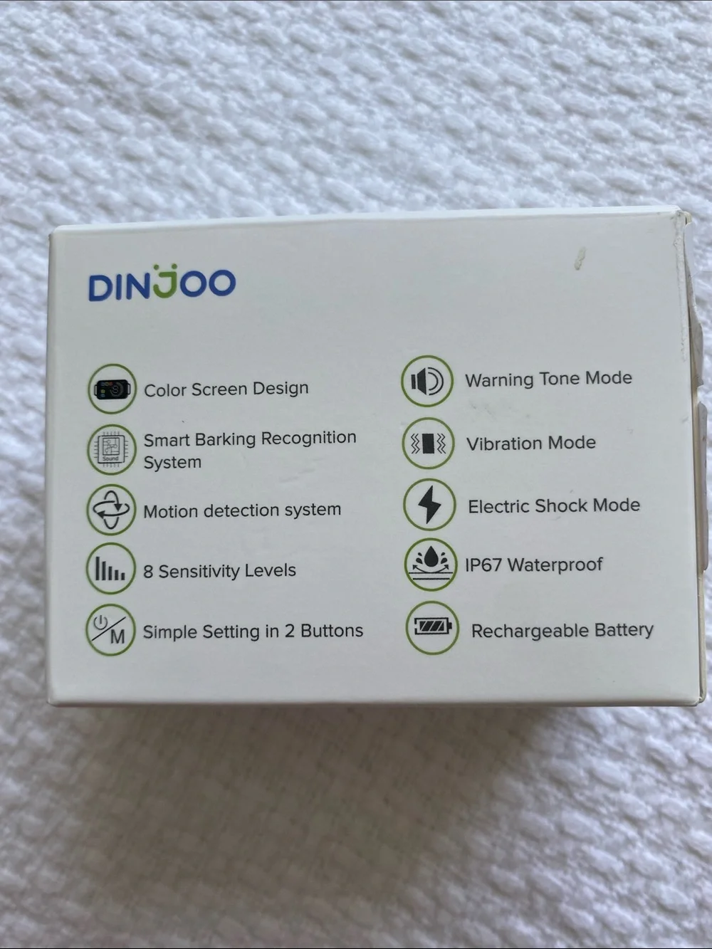 Dinjoo Smart Bark Dog Training Collar